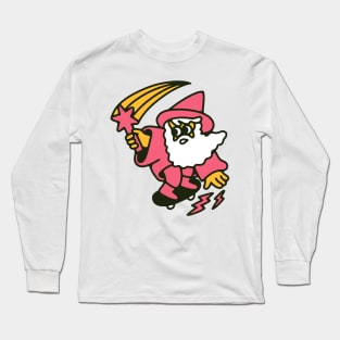 Skateboard Wizard Long Sleeve T-Shirt